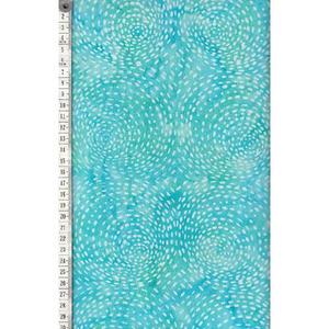 BLUE by Batik Australia #1131, Batik Cotton Fabric 110cm Wide