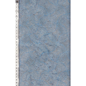 BLUE by Batik Australia #1140, Batik Cotton Fabric 110cm Wide