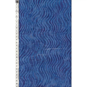BLUE by Batik Australia #1146, Batik Cotton Fabric 110cm Wide