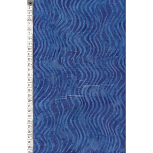 BLUE by Batik Australia #1146, Batik Cotton Fabric 110cm Wide