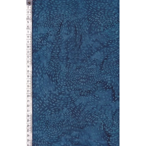BLUE by Batik Australia #1155, Batik Cotton Fabric 110cm Wide