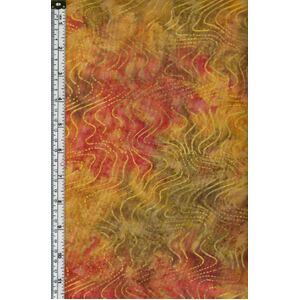 Batik Australia BA45-119 Waves, 110cm Wide Cotton Fabric