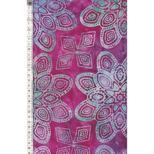 BRIGHT MANDALA #1204 by Batik Australia 110cm Wide Cotton Fabric