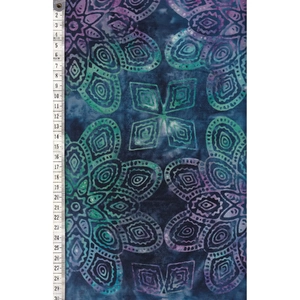 BRIGHT MANDALA #1217 by Batik Australia 110cm Wide Cotton Fabric