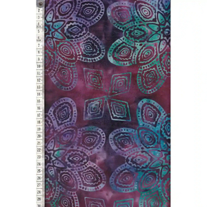 BRIGHT MANDALA #1223 by Batik Australia 110cm Wide Cotton Fabric