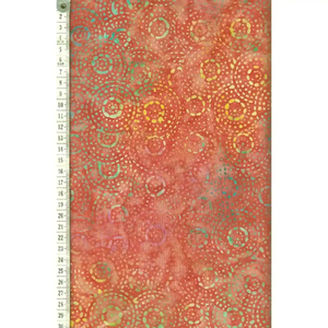 BRIGHT MANDALA #1229 by Batik Australia 110cm Wide Cotton Fabric