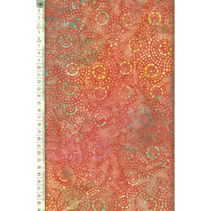 BRIGHT MANDALA #1229 by Batik Australia 110cm Wide Cotton Fabric
