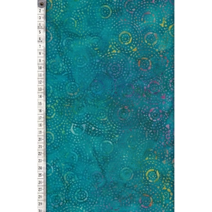 BRIGHT MANDALA #1249 by Batik Australia 110cm Wide Cotton Fabric