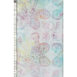 Pastels #1251 by Batik Australia 110cm Wide Cotton Fabric