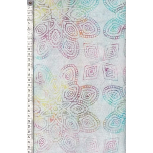 Pastels #1251 by Batik Australia 110cm Wide Cotton Fabric