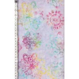 Pastels #1253 by Batik Australia 110cm Wide Cotton Fabric
