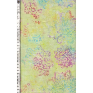 Pastels #1257 by Batik Australia 110cm Wide Cotton Fabric