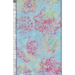 Pastels #1258 by Batik Australia 110cm Wide Cotton Fabric