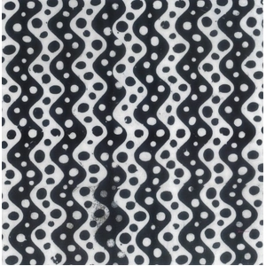 BLACK &amp; WHITE #1533 by Batik Australia 110cm Wide Cotton Fabric