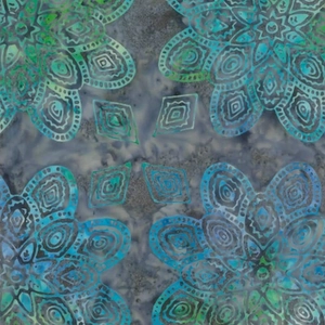 Ocean Mandala #1606 by Batik Australia 110cm Wide Cotton Fabric