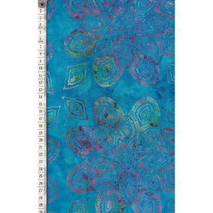 Ocean Mandala #1619 by Batik Australia 110cm Wide Cotton Fabric
