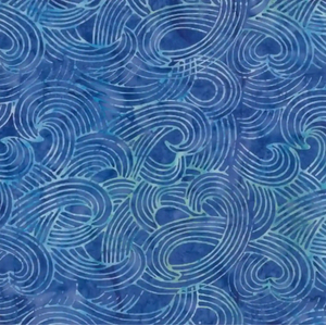 Ocean Mandala #1620 by Batik Australia 110cm Wide Cotton Fabric
