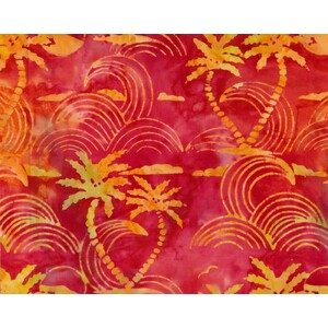 Tropical Dreams #1689 by Batik Australia 110cm Wide Cotton Fabric