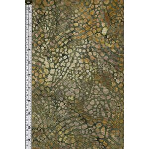 Batik Australia BA45-280 Khaki, 110cm Wide Cotton Fabric