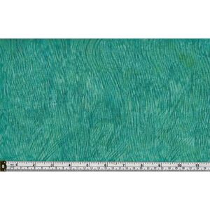 Batik Australia Designers Palette BA45-421 Green Waves 110cm Wide Cotton Fabric