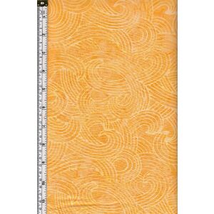 Batik Australia Fabric BA45-439 Wavy Lines Orange 110cm Wide Cotton Fabric