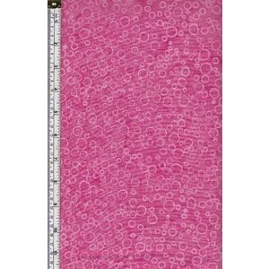 Batik Australia BA45-446 Bubbles Pink 110cm Wide Cotton Fabric