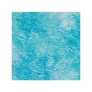 Opal #1165 Blue Wall, 112cm Wide Cotton Fabric by Batik Australia