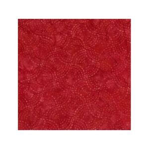 Designers Palette #1382 Dots Red, 112cm Wide By Batik Australia
