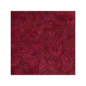 Designers Palette #1384 Dots Dark Red, 112cm Wide By Batik Australia