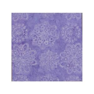 Designers Palette #1385 Mandala Cool Purple, 112cm Wide By Batik Australia