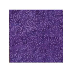 Designers Palette #1389 Bubbles Purple, 112cm Wide By Batik Australia