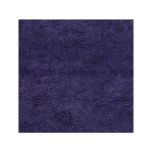 Designers Palette #1391 Swirls Purple, 112cm Wide By Batik Australia