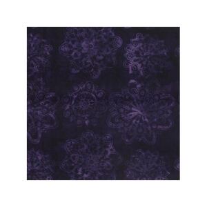 Designers Palette #1393 Mandala Deep Purple, 112cm Wide By Batik Australia