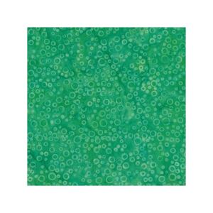 Designers Palette #1397 Bubbles Green, 112cm Wide By Batik Australia