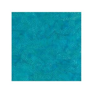 Designers Palette #1400 Dots Teal, 112cm Wide By Batik Australia