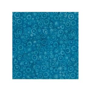Designers Palette #1402 Bubbles Blue, 112cm Wide By Batik Australia