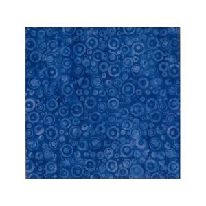 Designers Palette #1410 Bubbles Dark Blue, 112cm Wide By Batik Australia