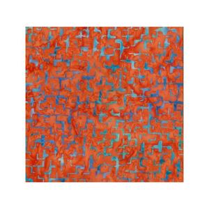 Opal #1424 Orange, 112cm Wide Cotton Fabric by Batik Australia