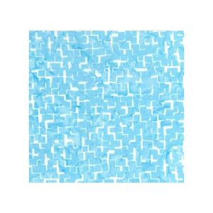 Batik #1471 Springtime Blue, 112cm Wide by Batik Australia