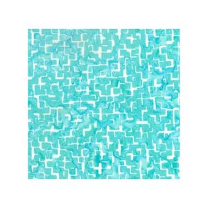 Batik #1472 Springtime Aqua, 112cm Wide by Batik Australia