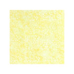 Batik #1474 Springtime Yellow, 112cm Wide by Batik Australia