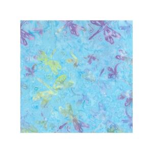 Batik #1479 Springtime Blue, 112cm Wide by Batik Australia