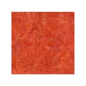 Batik #1508 Fire Orange, 112cm Wide by Batik Australia