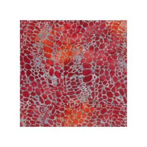 Batik #1511 Fire Ash Red, 112cm Wide by Batik Australia