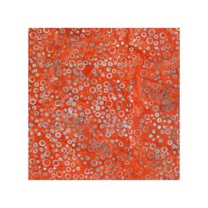 Batik #1514 Fire Orange, 112cm Wide by Batik Australia