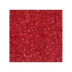 Batik #1525 Fire Red, 112cm Wide by Batik Australia