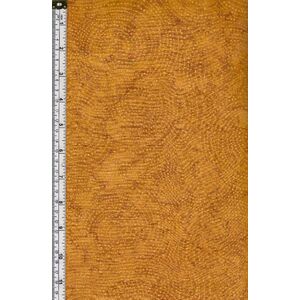 Batik Australia BA45-455 Swirl Dots Burnt Orange 110cm Wide Cotton Fabric