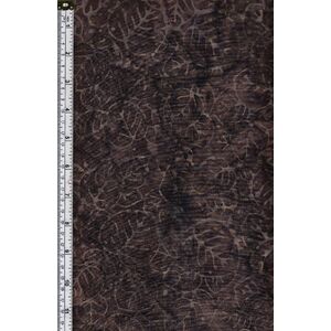 Batik Australia Fabric BA45-457 Nature Dark Brown, 110cm Wide 66cm REMNANT