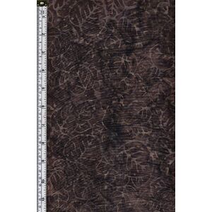 Batik Australia Fabric BA45-457 Nature Dark Brown, 110cm Wide 66cm REMNANT
