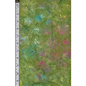 Batik Australia Designers Palette Fabric BA45-488 Lime Burst 110cm Wide Cotton Fabric